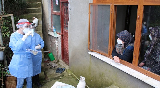 Virüs ev ziyaretleriyle yayılıyor