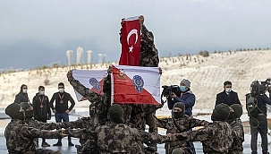 500 kadın özel harekat polisi mezun oldu 