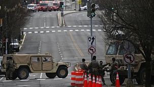 ABD'de savaş gibi yemin töreni hazırlığı 