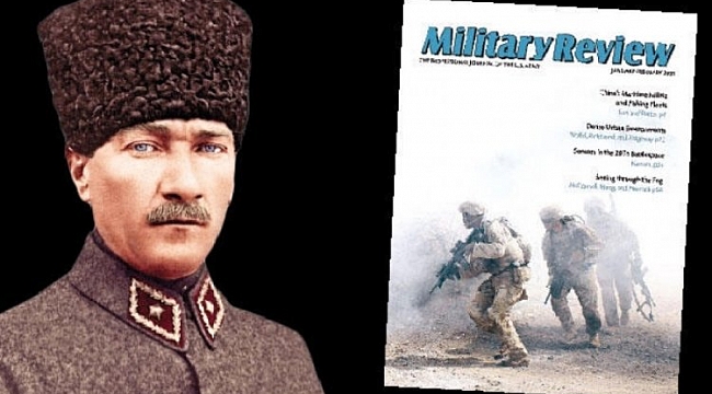 Amerikan askeri dergiden Atatürk'e övgü