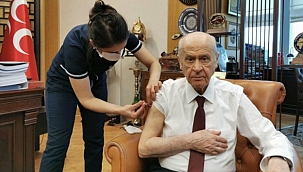 Bahçeli: Ben de koronavirüs aşımı yaptırdım 