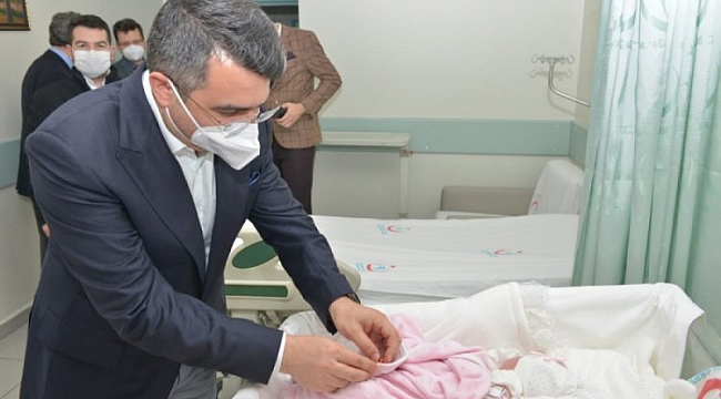 Başkan Yılmaz'dan 2021'e çalışarak girenlere ziyaret
