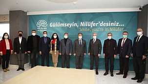 Bornova'dan Nilüfer'e dayanışma ziyareti