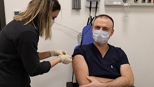 Bursa'da 50 bin kişi aşılandı! 