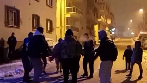 Bursa'da kar üstünde horon keyfi 