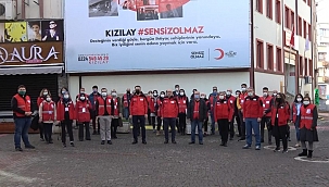 Bursa Kızılay yardım faaliyetlerine devam ediyor