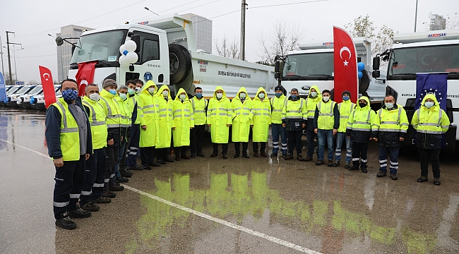 Büyükşehir’in hizmet filosu güçleniyor