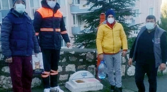Büyükşehir Mudanya'da can dostları unutmadı