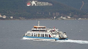 Gökçeada ve Bozcaada feribot seferleri iptal edildi 