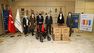 Gökdere Rotary Kulübü'nden anlamlı bağış 