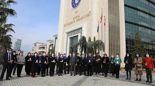 Gönüllü iç denetçilere plaket
