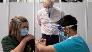 İngiltere'de 2,3 milyon kişi aşılandı 