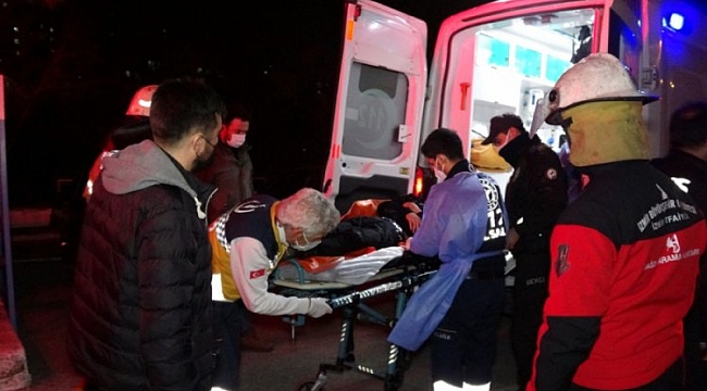 KADES ihbarıyla polis geldi, intihara kalkıştı