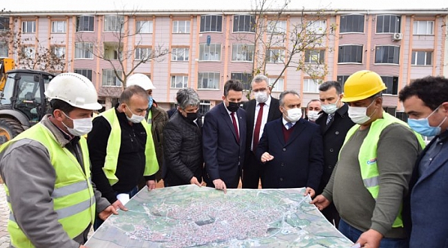 Karacabey'de altyapı hamlesi sürüyor