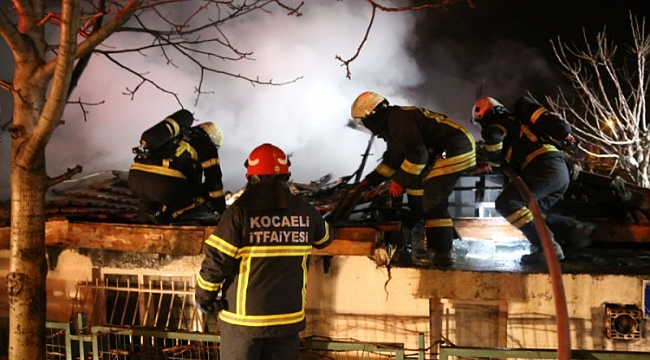 Kocaeli'de yangın