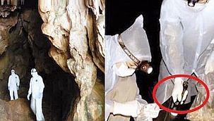 Koronalı yarasalarla dolu mağarada ısırılmışlar 