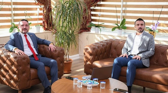Milletvekili Ödünç'ten Başkan Tanır'a ziyaret