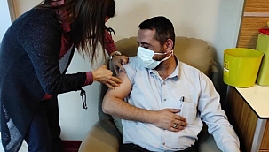 Mustafakemalpaşa'da aşılama başladı 