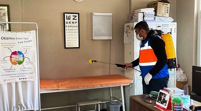 Osmangazi'de dezenfekte çalışmalarında durmak yok
