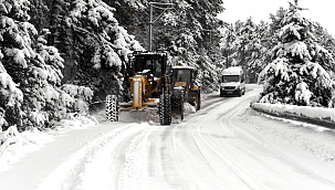 Osmangazi'de karla mücadele başladı