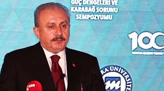 TBMM Başkanı Şentop'tan ABD mesajı