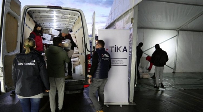 TİKA'dan Hırvatistan'daki depremzedelere destek