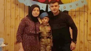 Uzman çavuş ve ailesi kazada can verdi