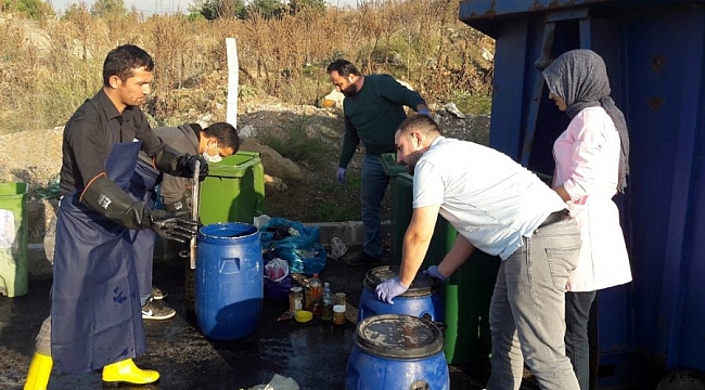Yıldırım'da atık yağlar suya dönüşecek