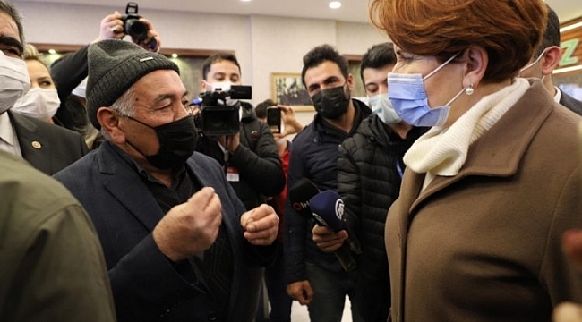 Akşener'den esnaf ziyareti