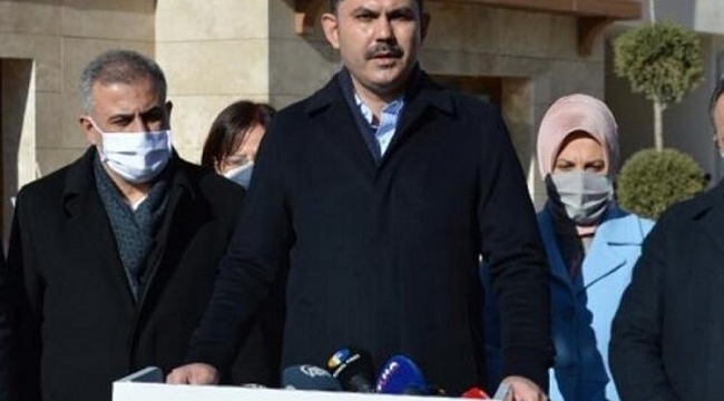 Bakan Kurum'dan İzmir depremi açıklaması