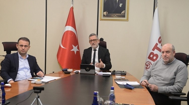 BTSO'nun konuğu Rifat Hisarcıklıoğlu oldu