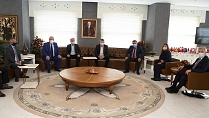 Bulgaristan'dan Başkan Erdem'e kardeş ziyareti