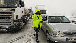 Bursa İzmir karayolu trafiğe kapandı! 