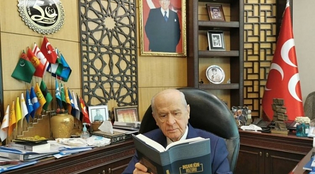 Devlet Bahçeli, İnsanlığın Huzuru Prejesini tanıttı