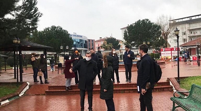 Gürsu'nun simgesi olacak yeni meydan oluşuyor