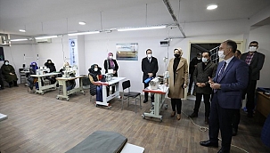 İnegöl'de Koltuk Dikiş Elemanı Kursu başladı 