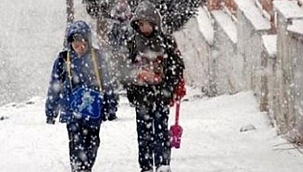 İnegöl'de okullar bir gün daha tatil