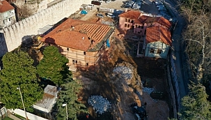 Mevlevihanesi'nde kazı bitti, imalat başladı 