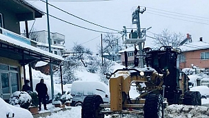 Nilüfer'de kesintisiz kar mesaisi 