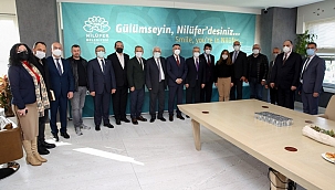 Nilüfer'e Kırcaali'den ziyaret 