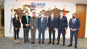 TÜGİAD Yönetim Kurulu'ndan DEİK'e ziyaret 