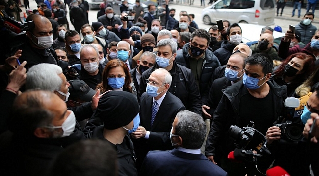 Bursa'da Kılıçdaroğlu'na tepki