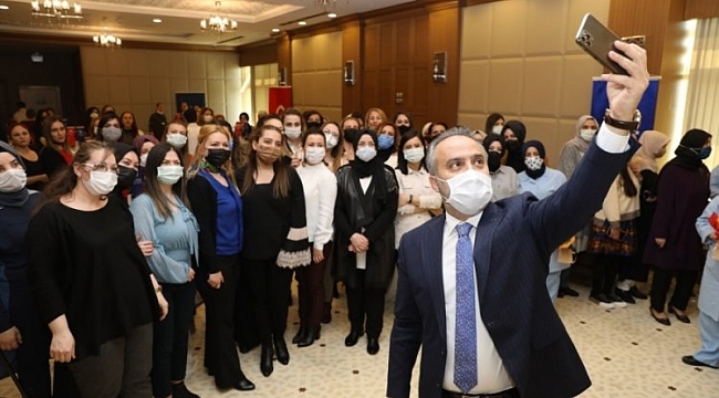 Büyükşehir'de 8 Mart Dünya Kadınlar Günü kutlandı