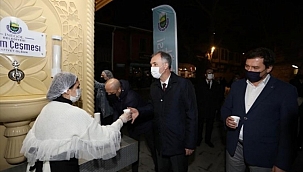 İnegöl'de Miraç Kandili'ne özel süt ikramı 