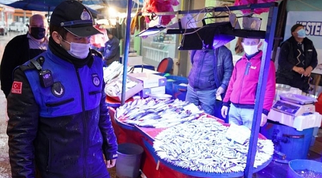 Kestel zabıtasından yaka kameralı pandemi denetimi