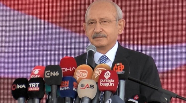 Kılıçdaroğlu'ndan Bursa'da önemli açıklamalar