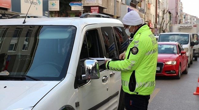 Kısıtlamalarda 25 bin 439 kişiye işlem yapıldı