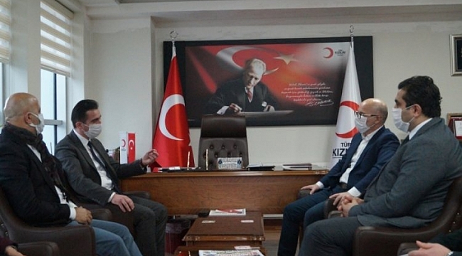 Kızılay Bursa'dan Kaymakam Karakaya'ya ziyaret
