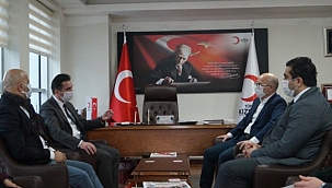 Kızılay Bursa'dan Kaymakam Karakaya'ya ziyaret