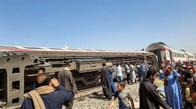 Mısır'da tren kazası: 32 ölü, onlarca yaralı